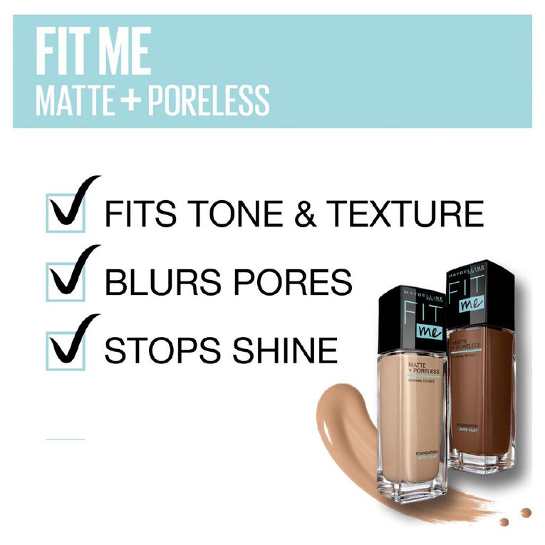 Maybelline Fit Me Foundation Matte And Poreless 310 Sun Beige, , hi-res