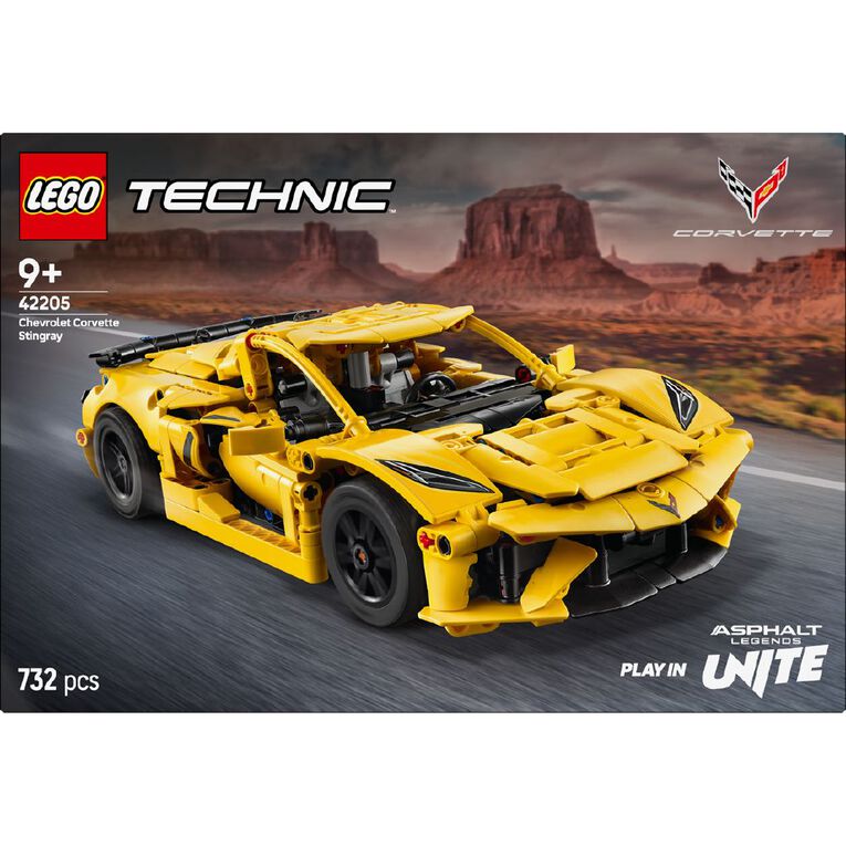 LEGO Technic Chev Corvette Stingray 42205, , hi-res