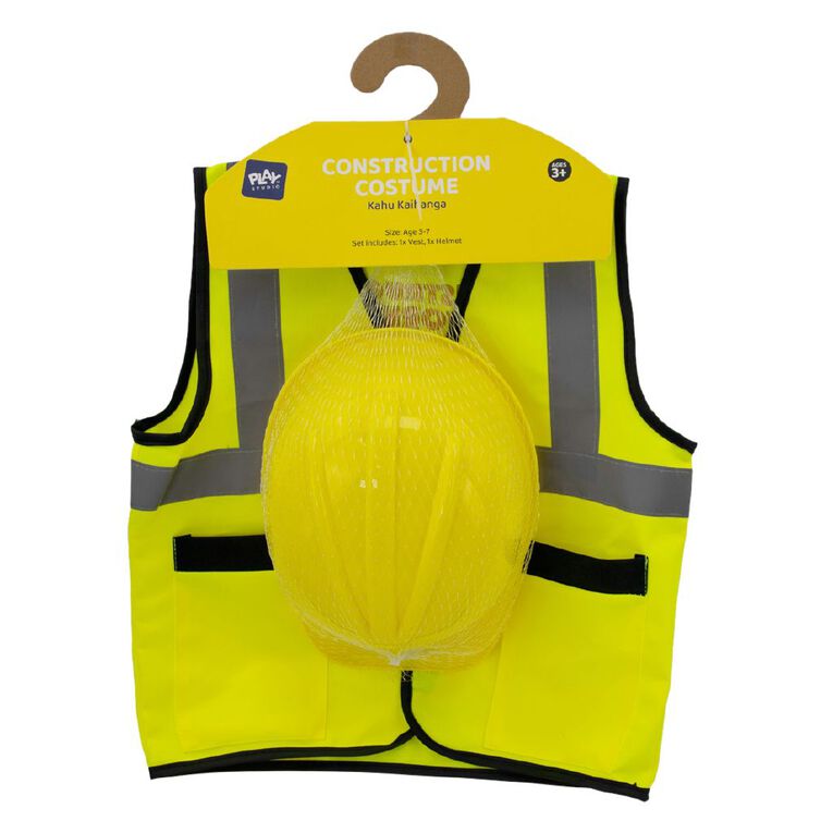 Play Studio Kids' Construction Costume, , hi-res