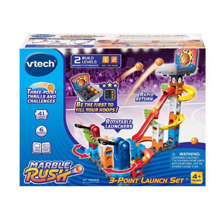Vtech Marble Rush 3 Point Lauch Set, , hi-res
