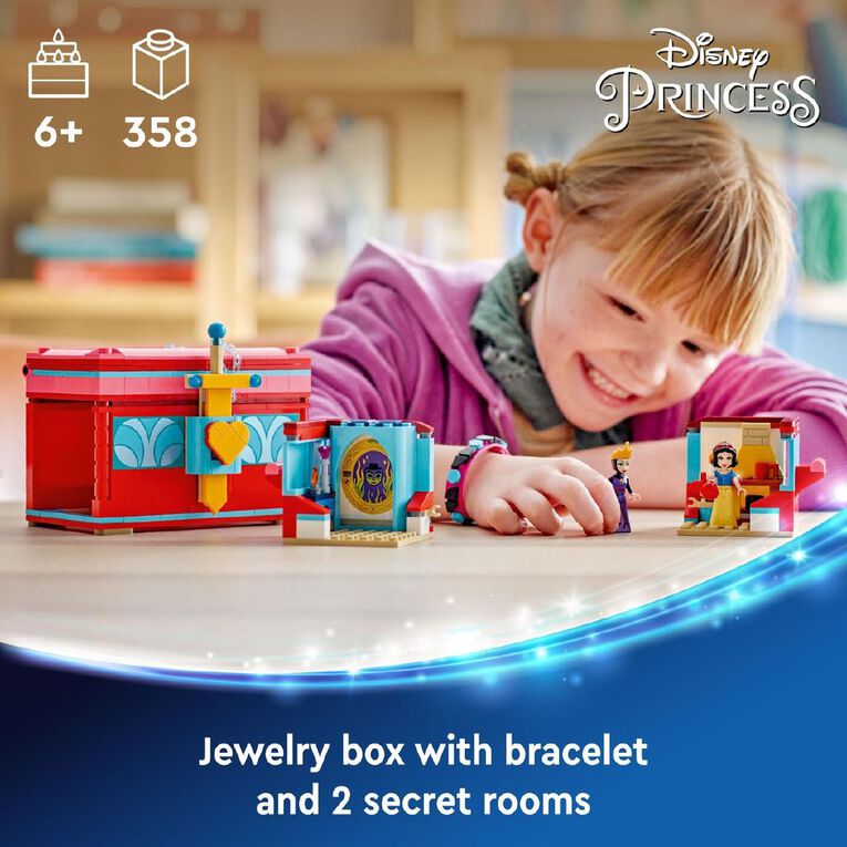 Disney LEGO Princess Snow Whites Jewelry Box 43276, , hi-res