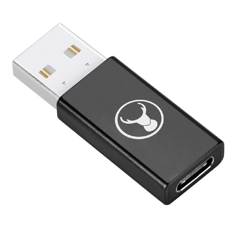 Bonelk USB-A to USB-C 3.0 Adapter Black Black, , hi-res