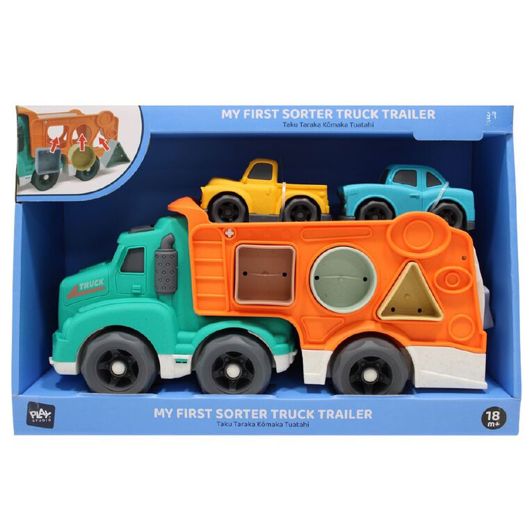 Play Studio My First Sorter Truck Trailer, , hi-res