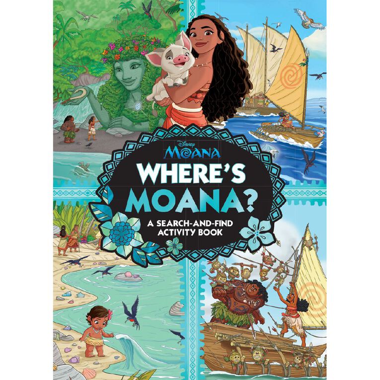 Disney Moana: Wheres Moana? A search & Find Activity Book, , hi-res