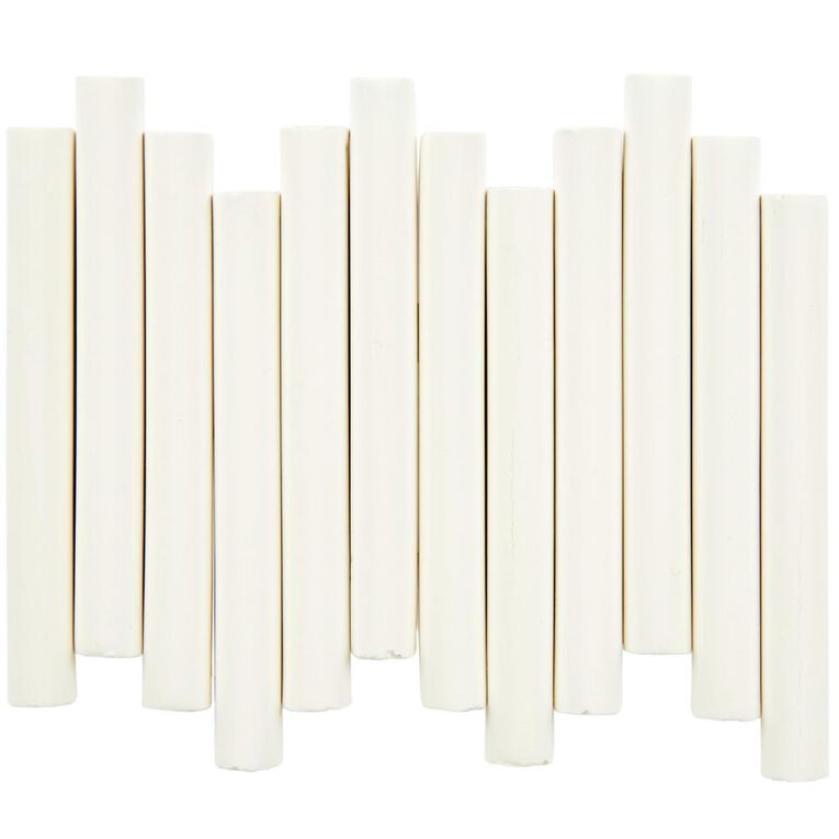 Crayola Chalk 12 Pieces White, , hi-res