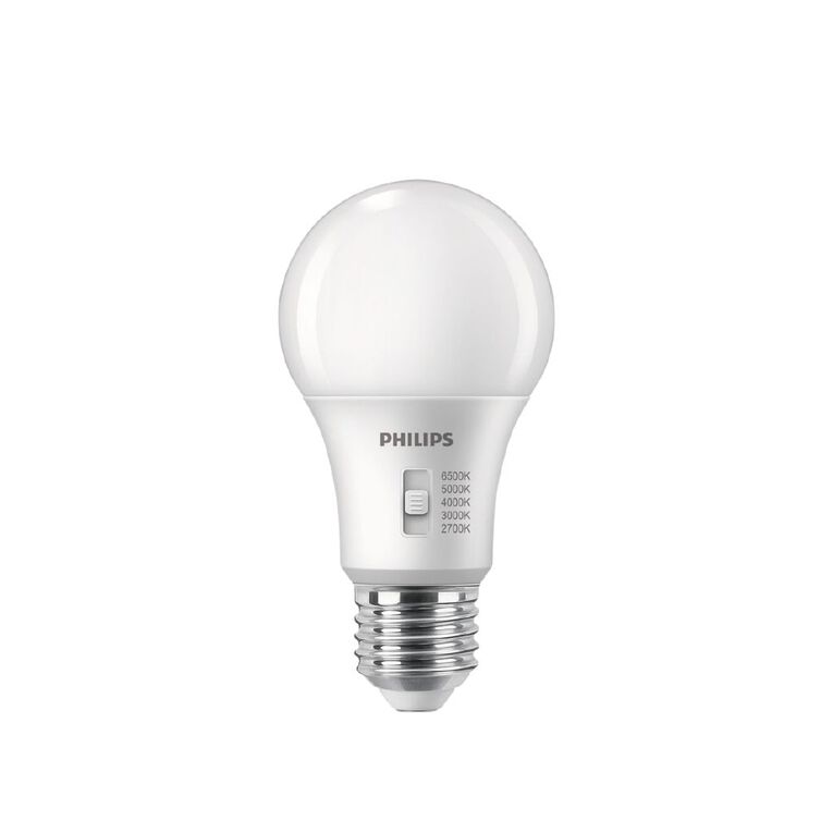 Philips LED E27 Dimmable Light Bulb 9W Frosted, , hi-res