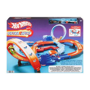 Hot Wheels Ultra Hots Blast Launch Face Off Trackset