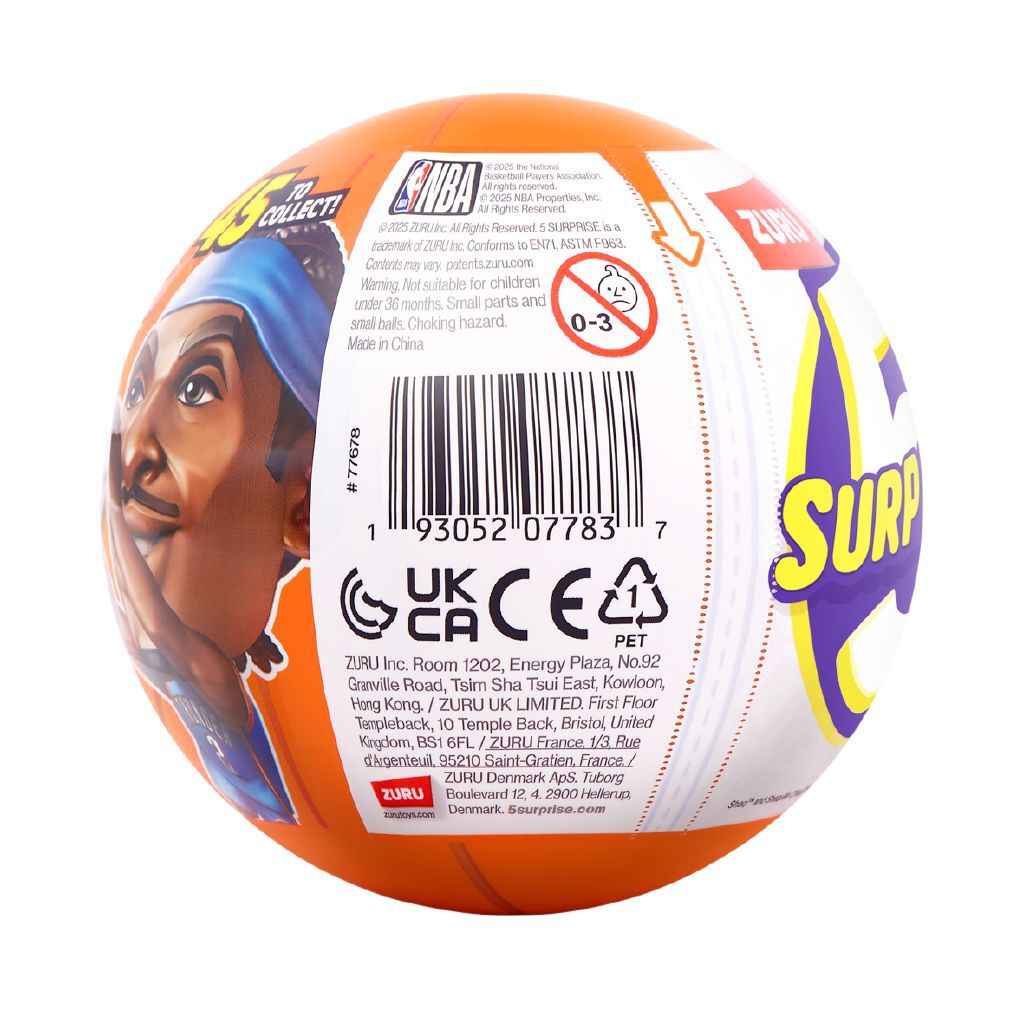 ZURU NBA Ballers Series 2 SR 3体セット 5 Surprise NBA Ballers Series 2 Collectible Basketball