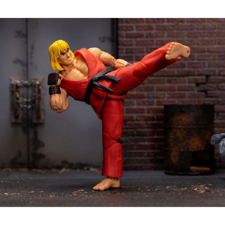 Street Fighter Ken 6 inch Action Figure, , hi-res