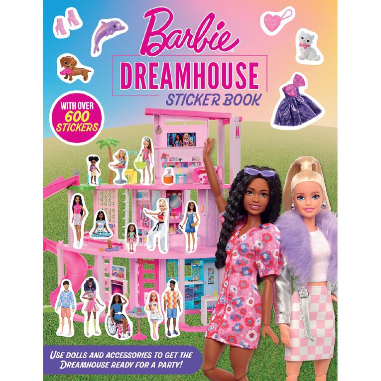 Barbie: Dreamhouse Dress-Up Sticker Book, , hi-res