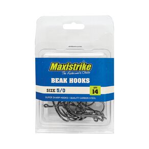 Maxistrike Beak Hooks 5/0 14 Pack