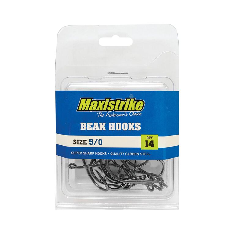 Maxistrike Beak Hooks 5/0 14 Pack, , hi-res