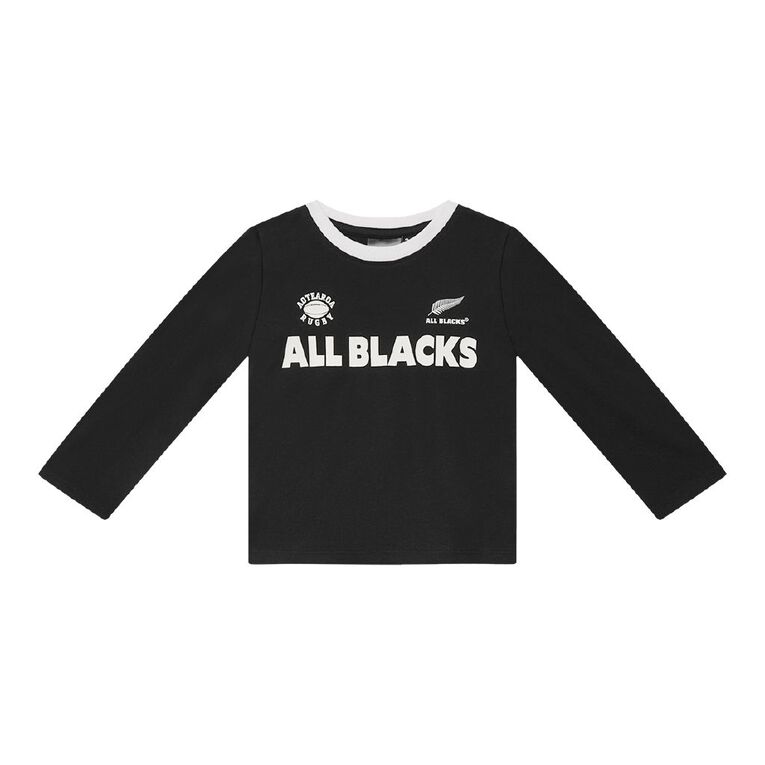 All Blacks Toddler Long Sleeve Print Tee, Black, hi-res