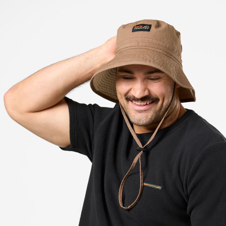 Back Country Men's Hat, Khaki, hi-res