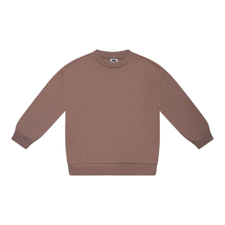 Young Original Plain Crew Sweat, Grey Light GOAT, hi-res