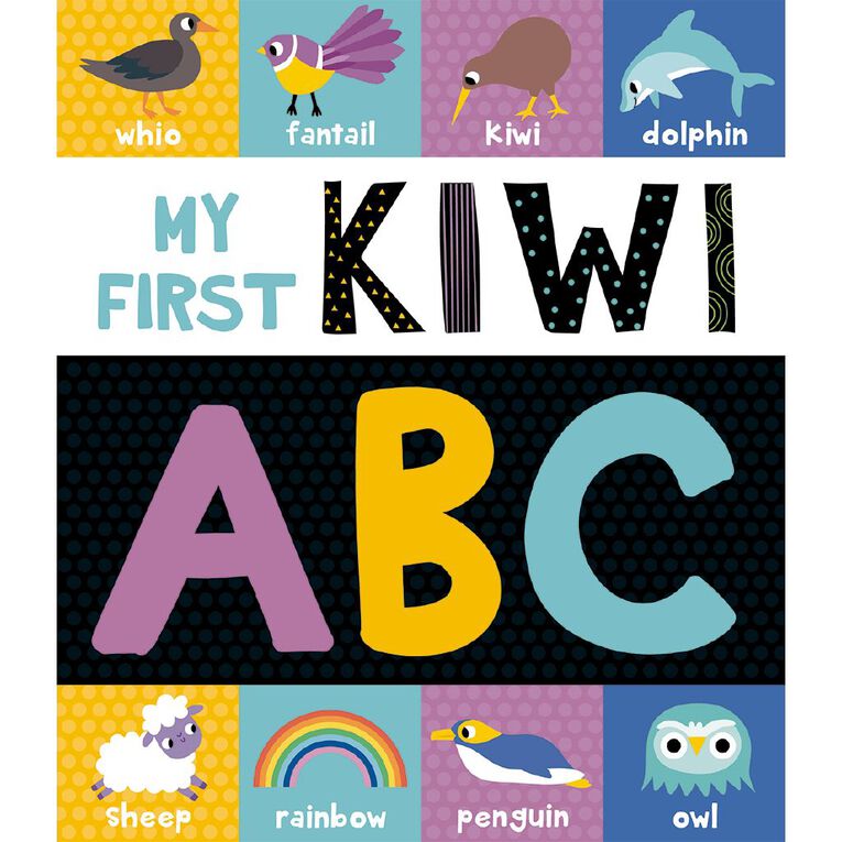 My First Kiwi ABC Board Book The Warehouse