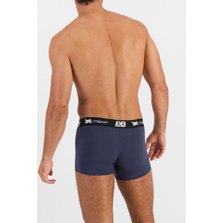 B FOR BONDS Men's X-Temp Trunks, Grey, hi-res
