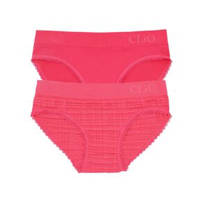 Clio Teen Grid Vibe Seamfree Bikini 2 Pack