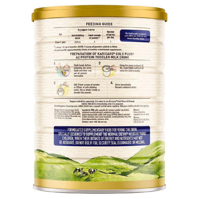 Karicare Gold+ A2 Protein Toddler Milk Stage 3 900g, , hi-res