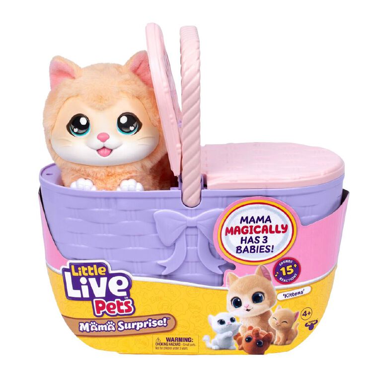 Little Live Pets Mama Surprise Kitty Playset, , hi-res