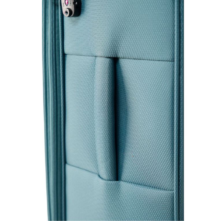 Wander Premium Soft Checked Suitcase 4 Wheel 77cm, , hi-res