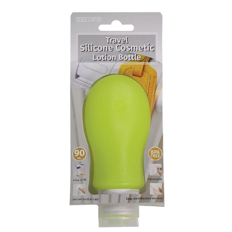 Maxcare Travel Silicone Lotion Bottle Assorted 90ml, , hi-res