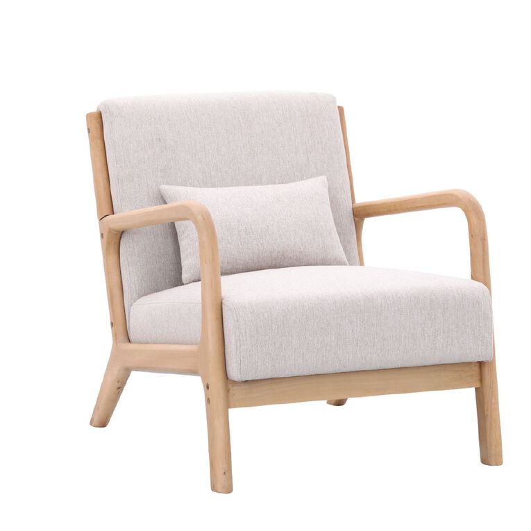 Living & Co Relaxing Chair Beige, , hi-res