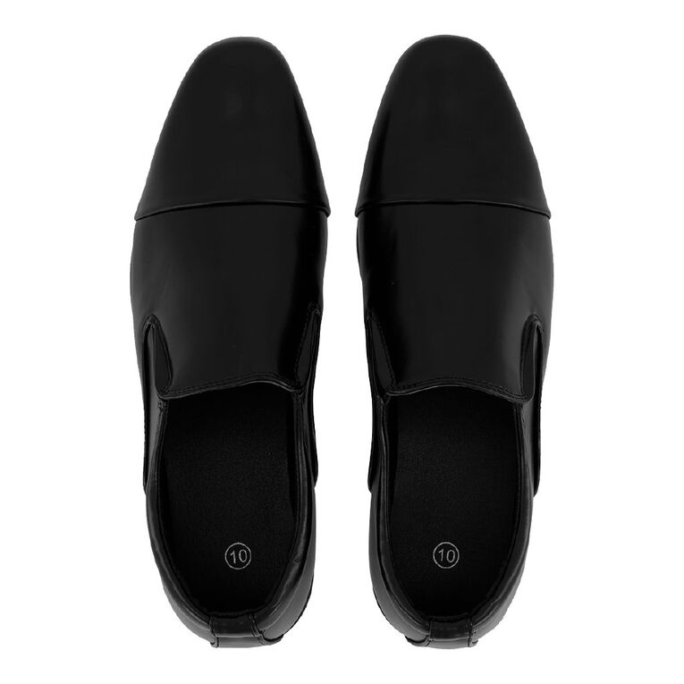 H&H Men's Ruble Slip on Dress Shoes, Black, hi-res