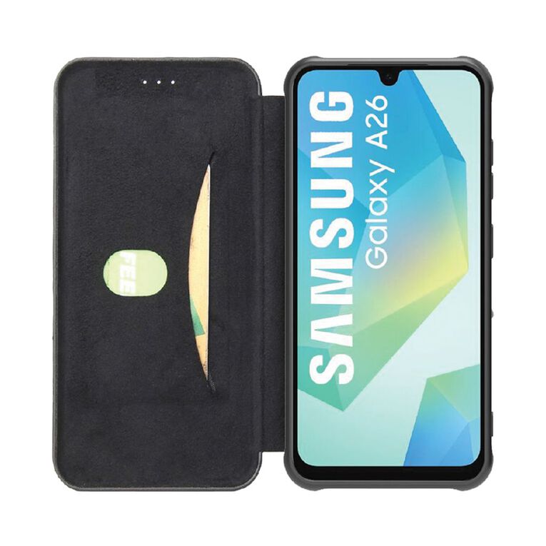 INTOUCH Samsung A26 Milano Wallet Case Black, , hi-res