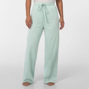 H&H Women's Plain Knit Pyjama Pants