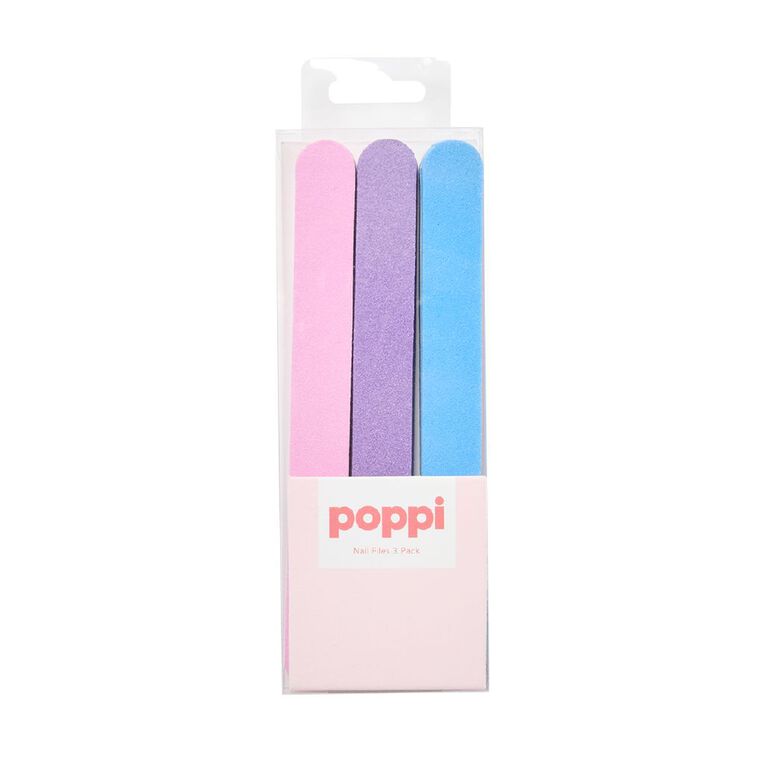 Poppi Nail File 3 Pack, , hi-res