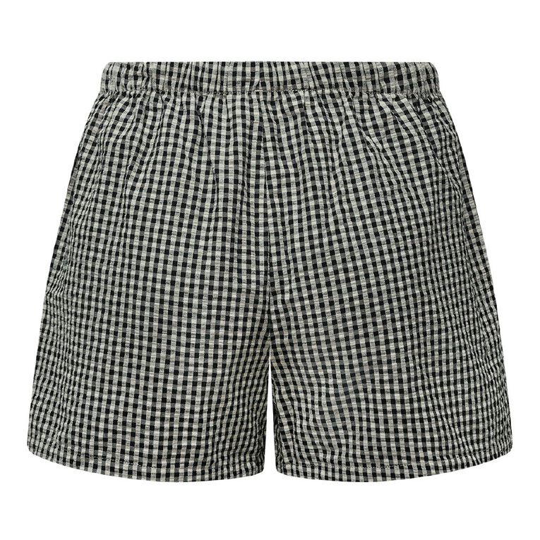 H&H Women's Seersucker Everyday Shorts, , hi-res