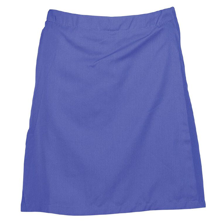Schooltex 1/2 Elastic Zip Pocket Skort, Royal, hi-res