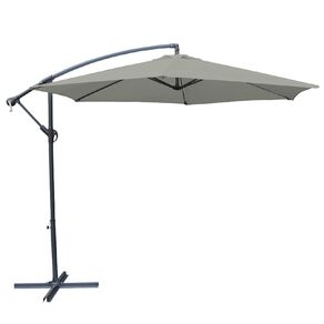 Living & Co Cantilever Umbrella Stone