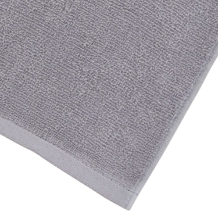 Living & Co Everyday Hand Towel Grey 40cm x 65cm, , hi-res