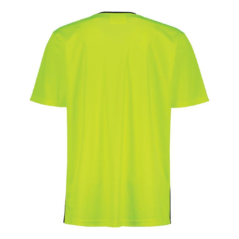 Rivet Compliant Short Sleeve Fluoro Tee, Yellow Mid, hi-res