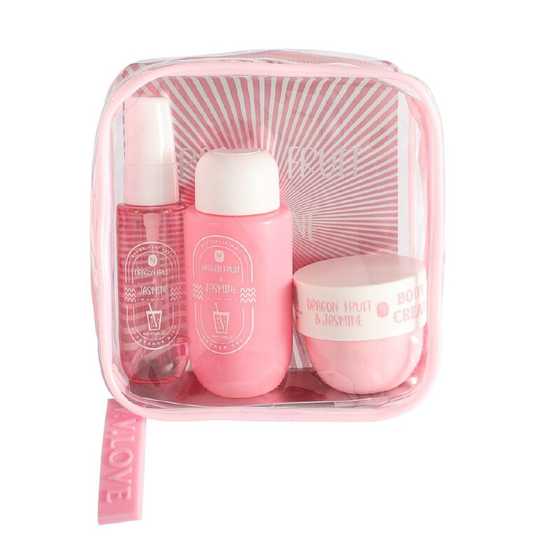 VV Love Love Pink Dragonfruit & Jasmine 3 Piece Mini Set, , hi-res