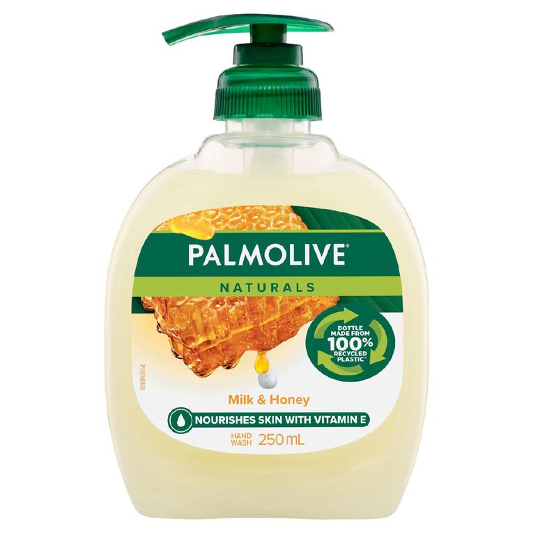 Palmolive Naturals Milk and Honey Hand Wash Pump 250ml, , hi-res