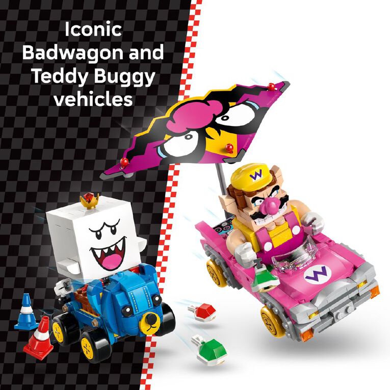 LEGO Super Mario Mario Kart Wario & King Boo 72038, , hi-res