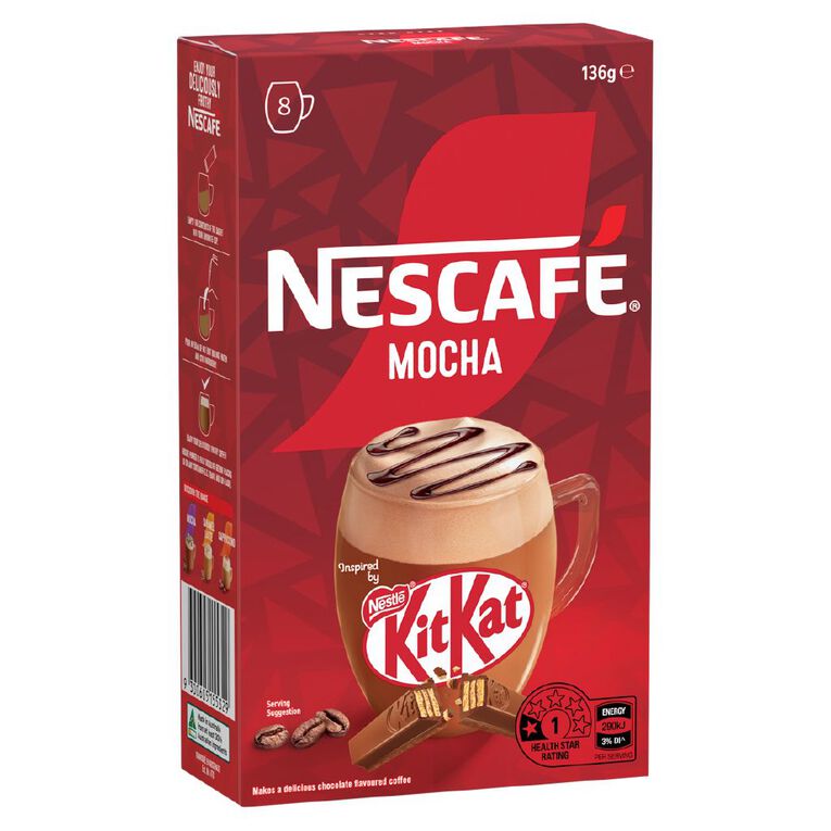 Nescafe Kitkat Mocha 8 Pack, , hi-res