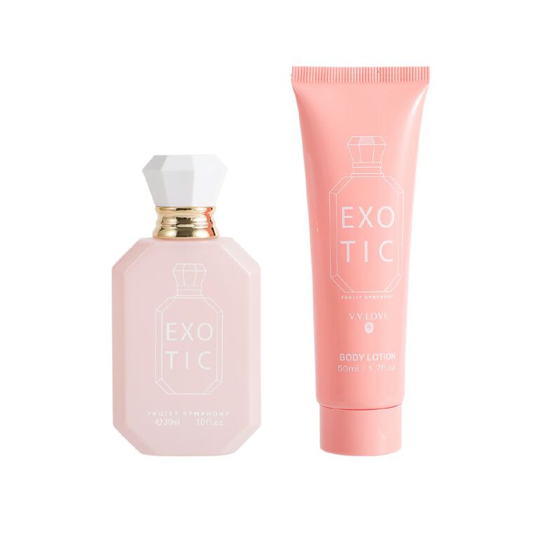 VV Love Exotic EDP Fruity Symphony 30ml & Body Lotion 50ml, , hi-res