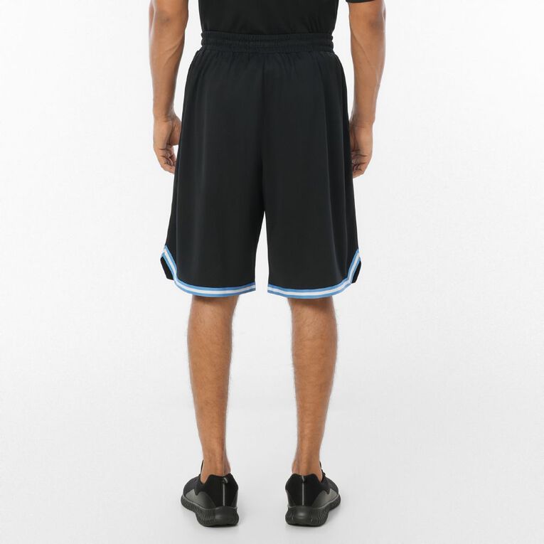 Active Intent Men's Supporter Basketball Shorts, Black, hi-res