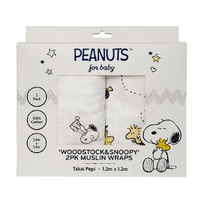 Peanuts Snoopy Muslin Wrap