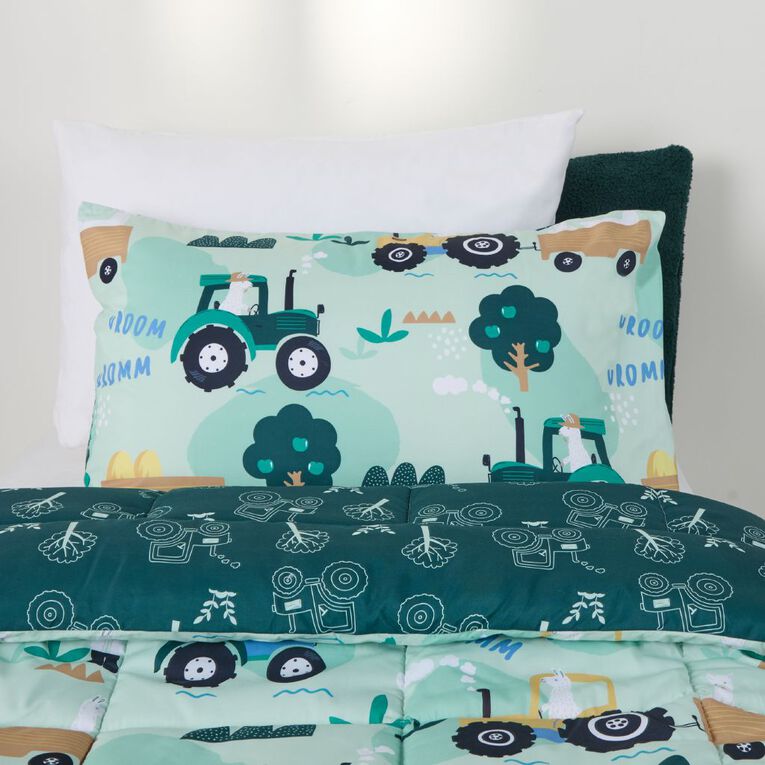 Living & Co Comforter Llama Farmer Multi-Coloured King Single, , hi-res