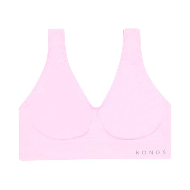 B FOR BONDS Women's Comfy Crop, Pink, hi-res