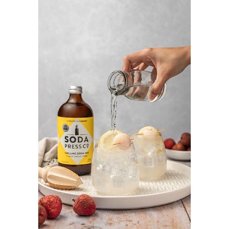 Sodastream Soda Press Classic Indian Tonic Syrup 500ml The Warehouse
