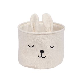 Living & Co Kids Boucle Bunny Basket White