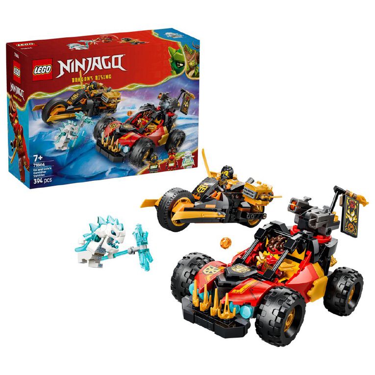 LEGO Ninjago Kai and Coles Combiner Vehicle Adventure 71864, , hi-res