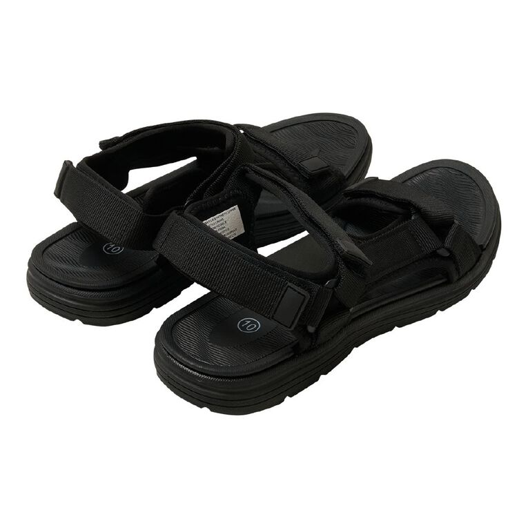 Young Original Senior Kids' Leopold Sandals, Black, hi-res