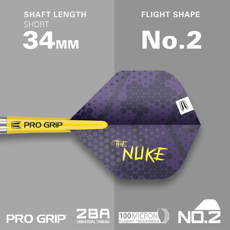 Luke Littler The Nuke 22 Piece Dart Set, , hi-res